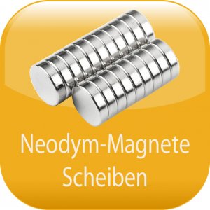 Neodym-Magnete, Scheiben