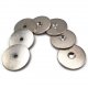 Metallscheibe mit abgeschrgtem Loch 42mm 