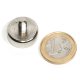 Topfmagnete mit Auengewinde  base 20mm